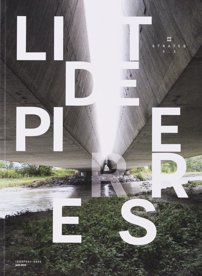 Couverture du magazine Strates n°2