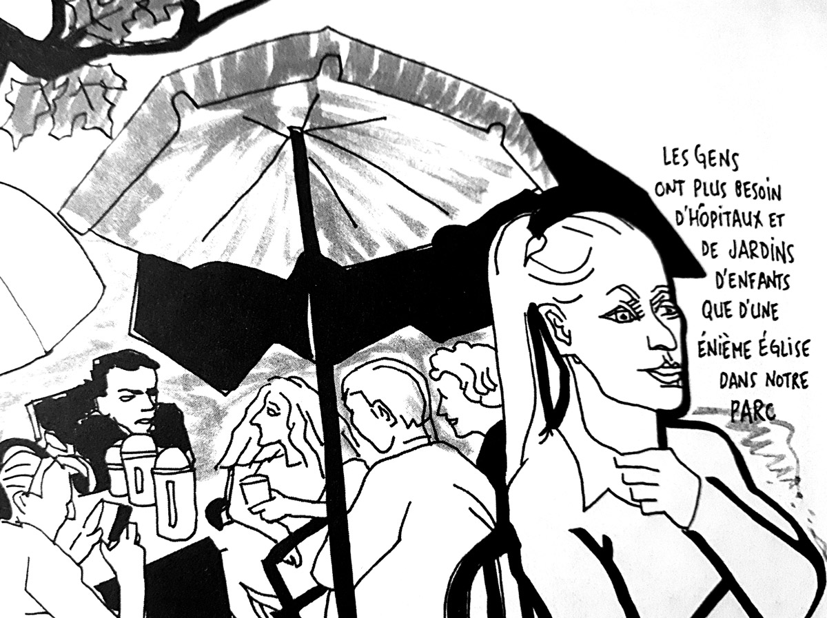 Dessin en noir-blanc