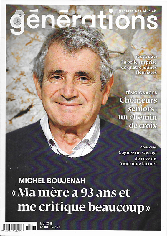 Couverture du magazine Générations, juin 2019