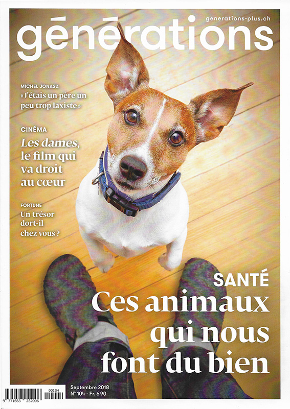 Couverture du magazine Générations, juin 2019