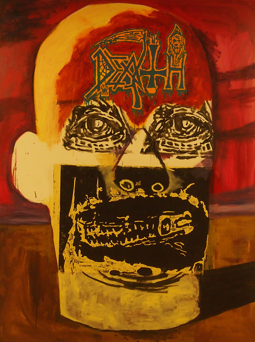 Damien Deroubaix: Headbangers Ball (part. 3): die Alte Meister