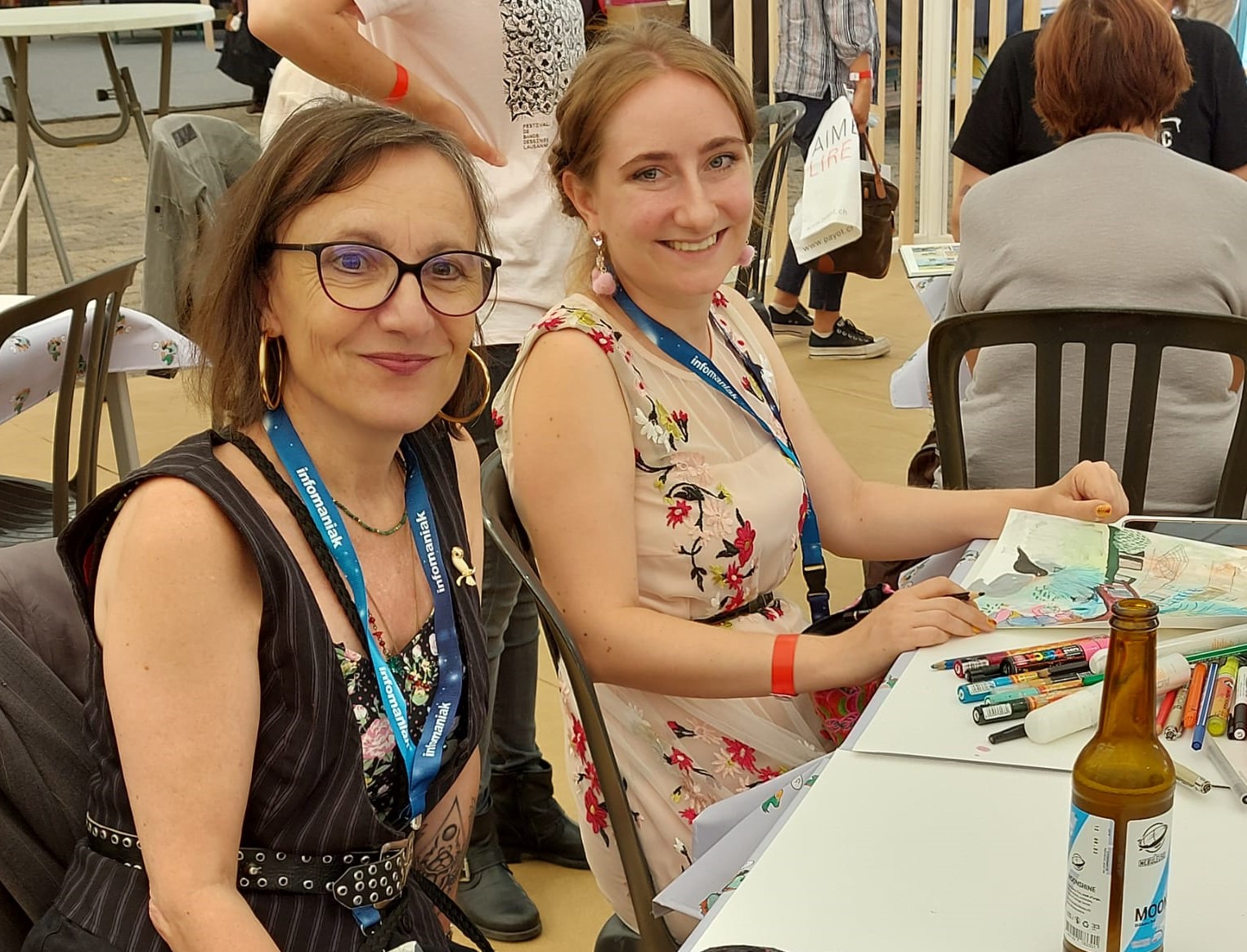 Véronique Emmenegger et Wanda Dufner